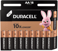 Комплект батареек Duracell Alkaine LR6 (16шт) - 