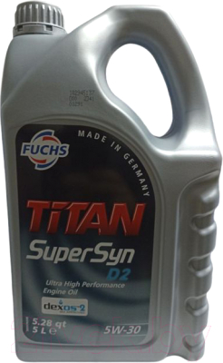 Моторное масло Fuchs Titan Supersyn D2 5W30 / 601887758 (5л)
