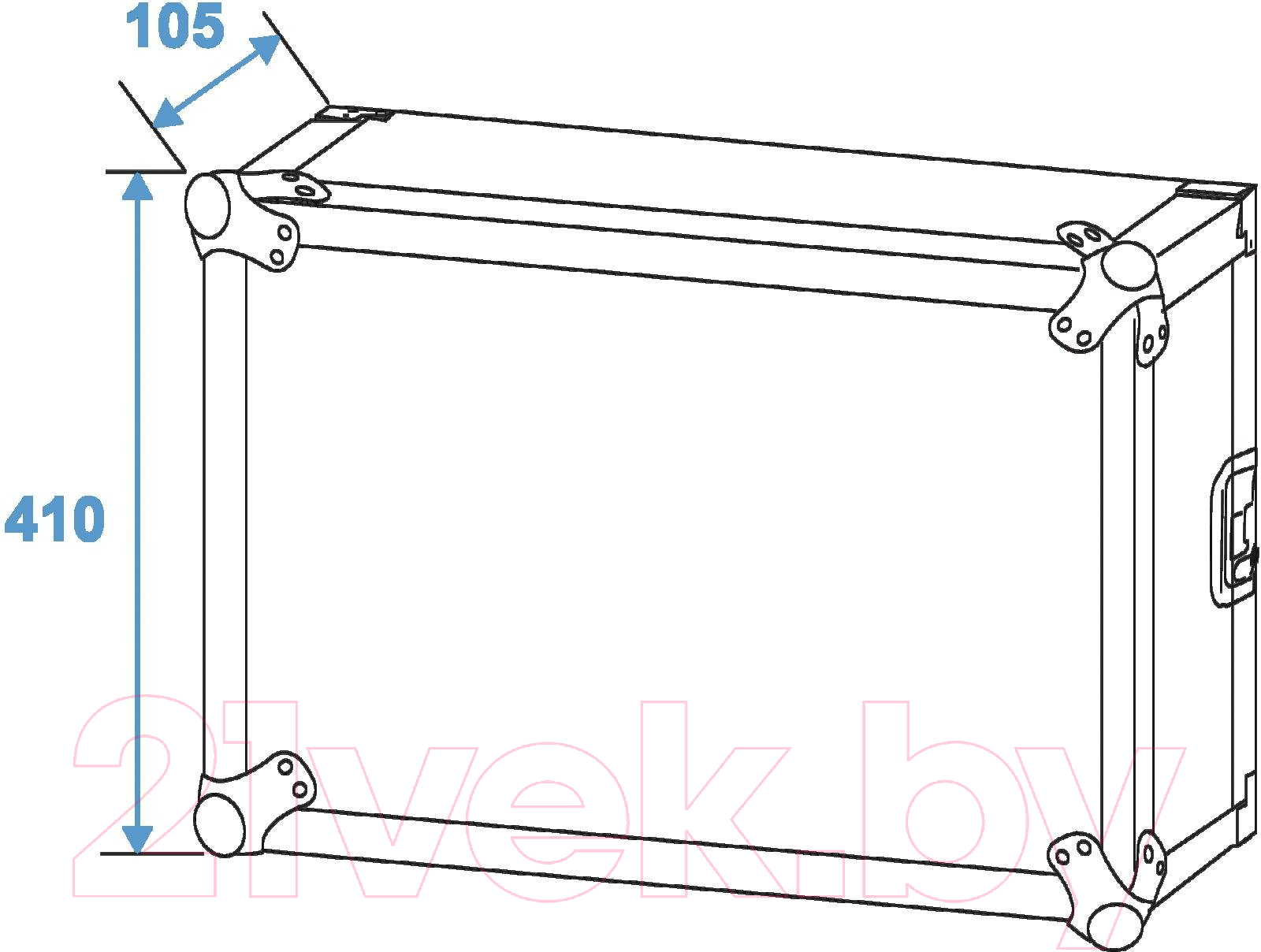 Рэковый кейс Steinigke PR-2 / 30109788