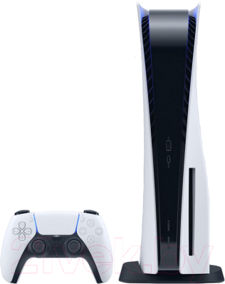 Комплект игровой консоли с аксессуарами PlayStation 5 + DualSense (белый)