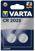Комплект батареек Varta Lithium CR2025 3V / 06025101402 (2шт) - 