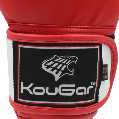 Боксерские перчатки KouGar KO200-4 (4oz, красный)