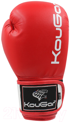 Боксерские перчатки KouGar KO200-4 (4oz, красный)