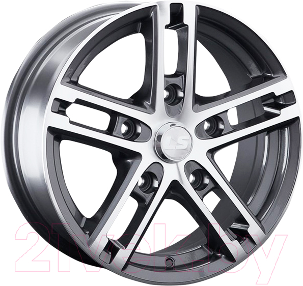 Литой диск LS wheels LS 292 15x6.5" 5x139.7мм DIA 98.5мм ET 40мм GMF