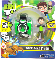 

Игровой набор Ben 10, Фигурка Бена + часы Омнитрикс / 76935