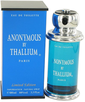 

Туалетная вода Paris Bleu Parfums, Anonymous By Thallium