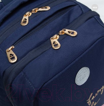 Изображение товара Школьный рюкзак Grizzly RG-266-2 (синий)