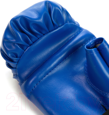 Боксерские перчатки Зубрава ПС120 (M, синий/черный)