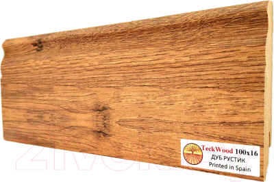 

Плинтус Teckwood, МДФ 75x16x2150