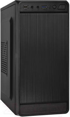 Корпус для компьютера ExeGate BAA-108U / 75741 (без БП, черный)