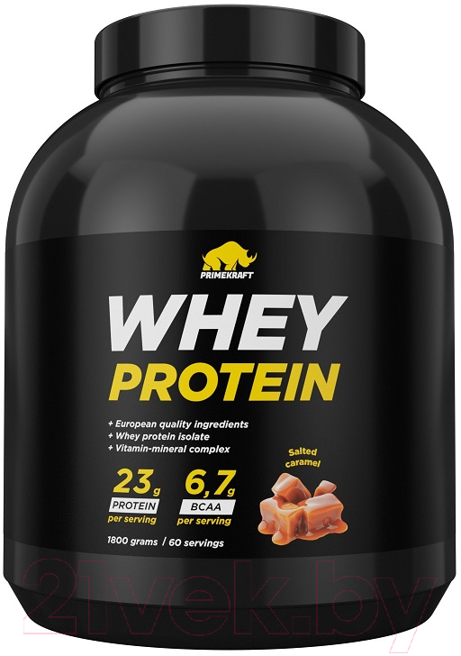 Протеин Prime Kraft Whey Соленая карамель