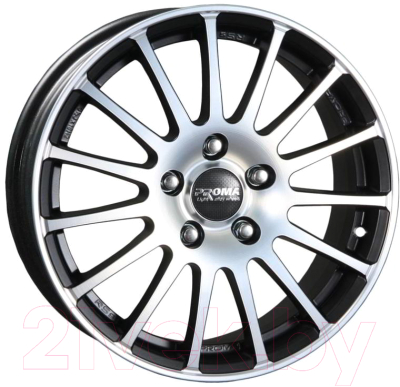 

Литой диск Proma, RSs 16x6.5" 5x112мм DIA 57.1мм ET 42мм Алмаз матовый