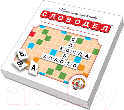 

Настольная игра Десятое королевство, Словодел Мини / 02650