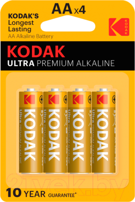 Комплект батареек Kodak Ultra LR6 AA / 30959514 (4шт)