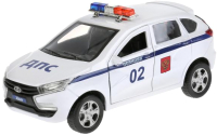 Автомобиль игрушечный Технопарк Lada Xray. Полиция / LADAXRAY-18L-POL-WH (белый) - 
