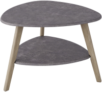 Журнальный столик Калифорния мебель Бруклин (серый бетон) - 