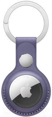 Чехол для беспроводной метки-трекера Apple AirTag Leather Key Ring / MMFC3 (Visteria)