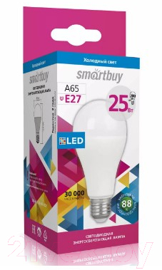 Лампа SmartBuy SBL-A65-25-60K-E27