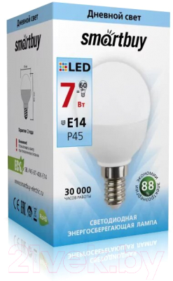 Лампа SmartBuy SBL-P45-07-40K-E14
