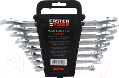 

Набор ключей Faster Tools, 3315