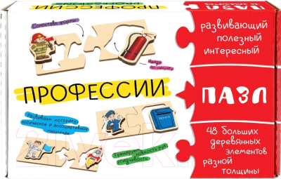 

Развивающая игра Анданте, Играем в ассоциации. Профессии. Находим силуэты / AN-RDI-D595a