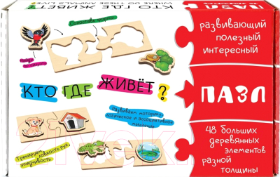 

Развивающая игра Анданте, Кто где живет Играем в ассоциации. Находим силуэты / AN-RDI-D59