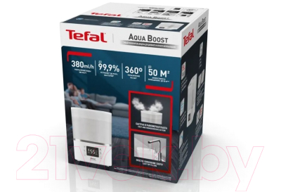 Изображение товара Ультразвуковой увлажнитель воздуха Tefal HD4040F0
