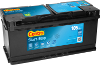

Автомобильный аккумулятор Centra, EFB R+ 950A / CL1050