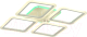 Потолочный светильник Evoled Qutro SLE200452-04RGB - 