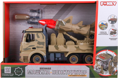 Автомобиль игрушечный Funky Toys Военная машина / FT61167
