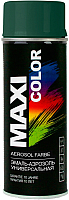 Эмаль Maxi Color 6005MX RAL 6005 (400мл, темно-зеленый) - 