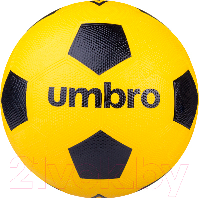 Футбольный мяч Umbro Urban 20628U (размер 5, желтый/черный)