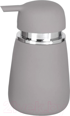 Дозатор для жидкого мыла АкваЛиния Soft B4333A-1G (серый)