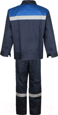 Комплект рабочей одежды Sardoba Tekstil Производственник (р-р 56-58/194-200, тёмно-синий/василёк)
