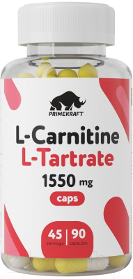 L-карнитин Prime Kraft L-Tartrate (90шт)