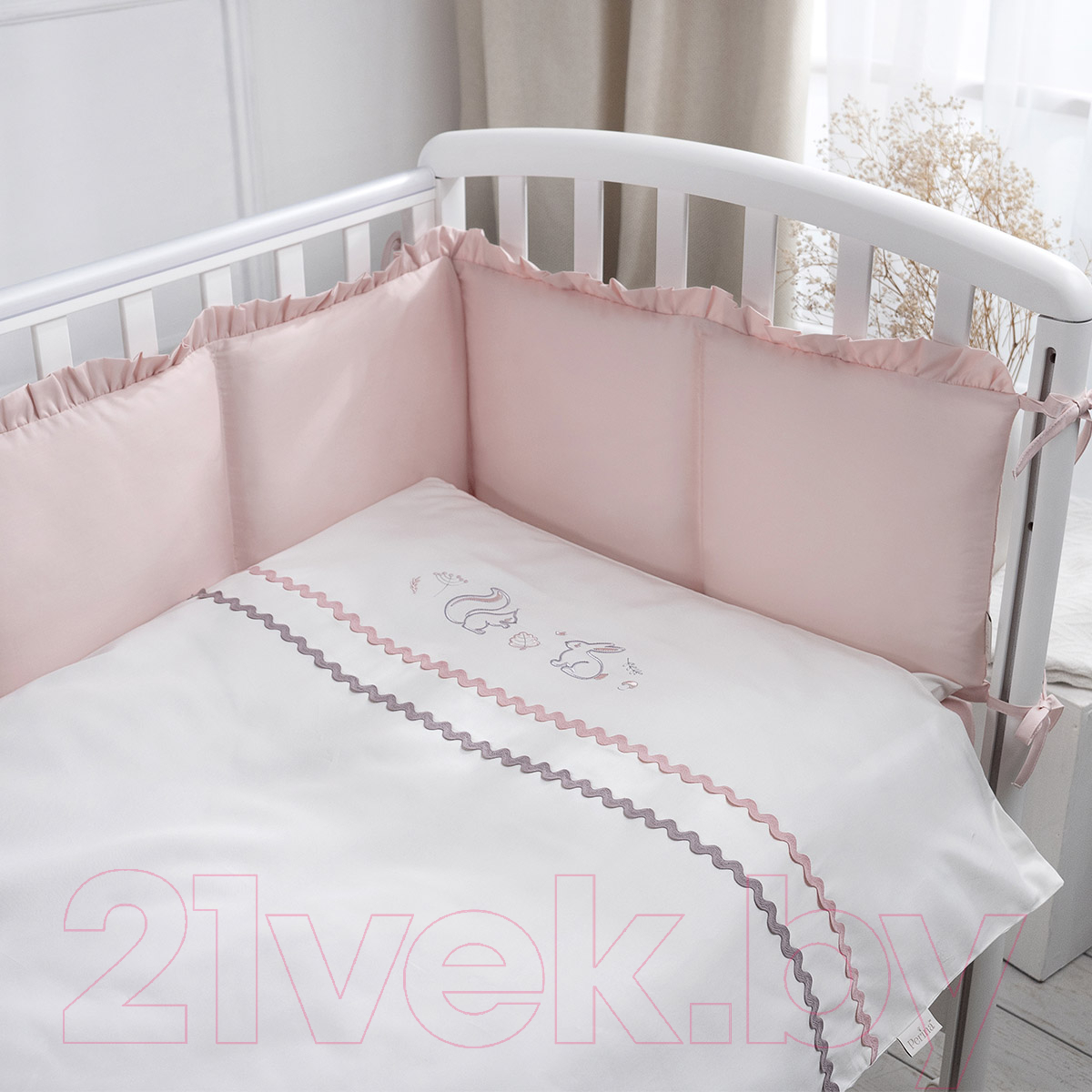 Комплект постельный для малышей Perina Toys Sateen Collection / ТСК6-03.5
