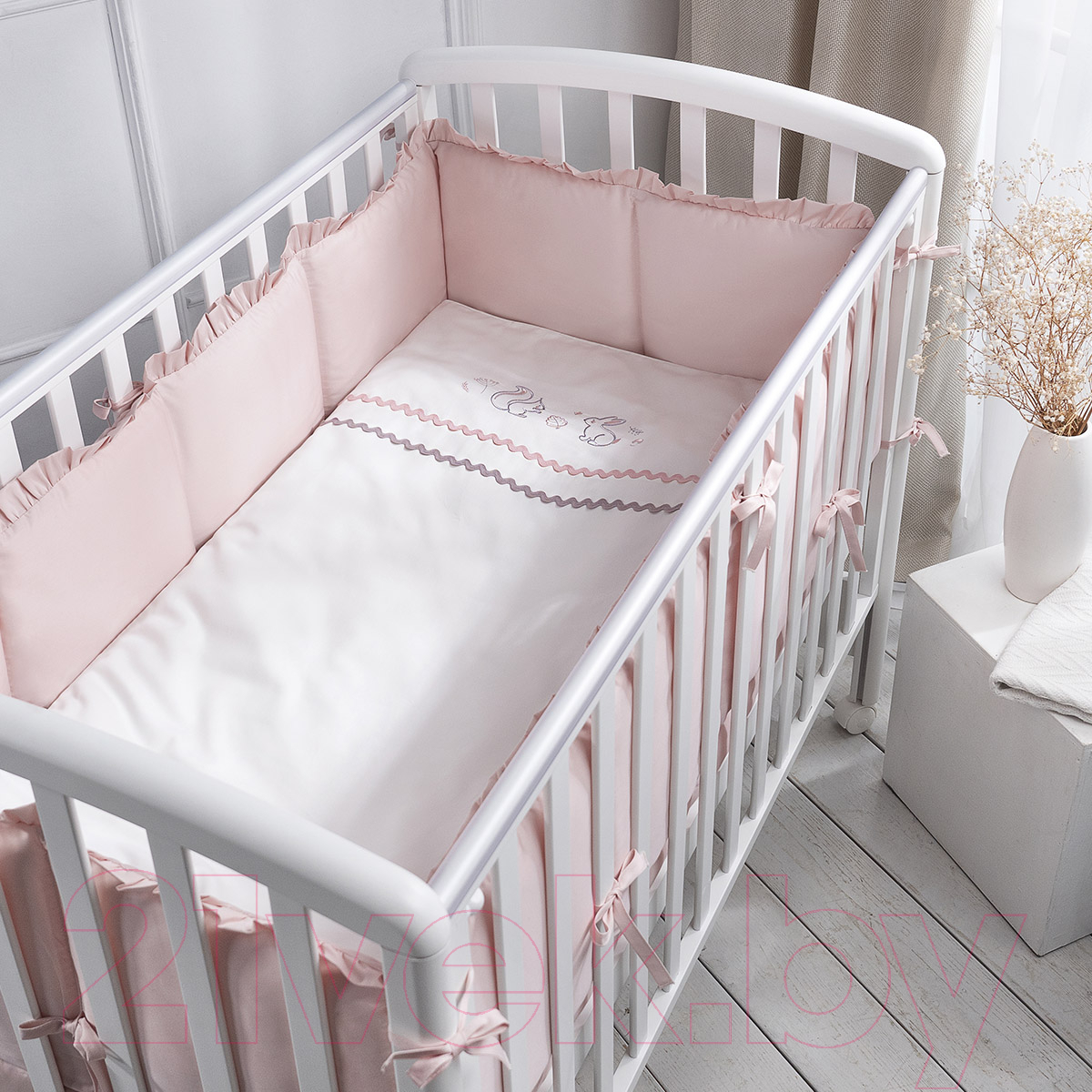 Комплект постельный для малышей Perina Toys Sateen Collection / ТСК6-03.5