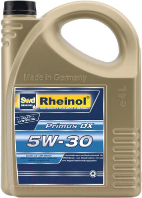 

Моторное масло SWD Rheinol, Primus DX 5W30 / 31228.470