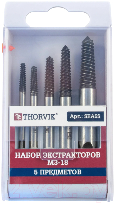 Изображение товара Набор экстракторов Thorvik SEA5S