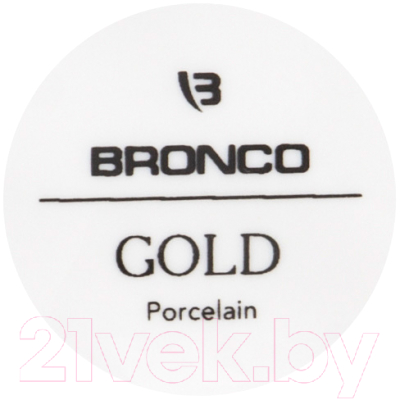 Тарелка столовая обеденная Bronco Gold / 263-1081