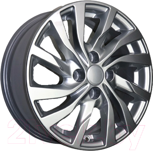 Р›РёС‚РѕР№ РґРёСЃРє K&K РљРЎ882 X-Ray 15x6" 4x100РјРј DIA 60.1РјРј ET 37РјРј РЎРёР»СЊРІРµС