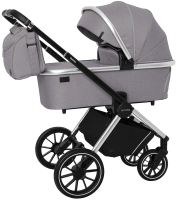 Детская универсальная коляска Carrello Optima 3 в 1 / CRL-6504 (Mirror Grey) - 