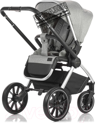Детская универсальная коляска Carrello Optima 3 в 1 / CRL-6504 (Mirror Grey)