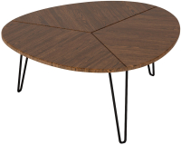 Журнальный столик Калифорния мебель Эйтон 330 (орех альберо) - 