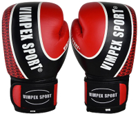 Боксерские перчатки Vimpex Sport 3034 (10oz, красный) - 