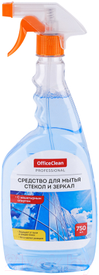 Средство для мытья стекол OfficeClean Professional (750мл)