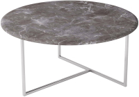 Журнальный столик Калифорния мебель Маджоре (серый мрамор) - 