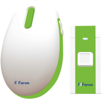 Электрический звонок Feron E-375 / 23688 (белый/зеленый) - 