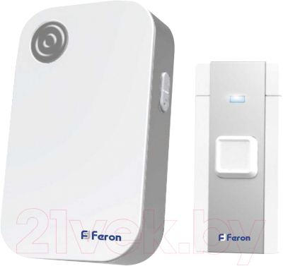 Электрический звонок Feron E-375 / 23685 (белый)