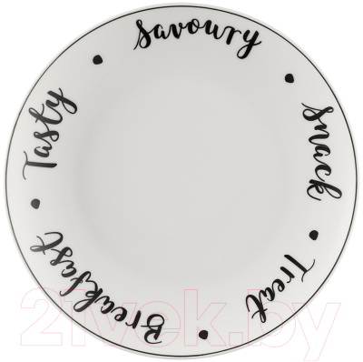 

Тарелка столовая мелкая Price & Kensington, Carnaby Script / P-0059.612